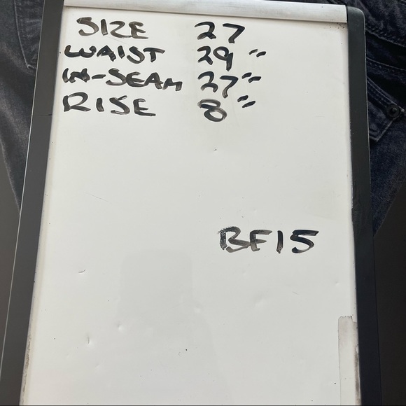 Hudson Women’s Black Jeans 27 - Picture 4 of 6